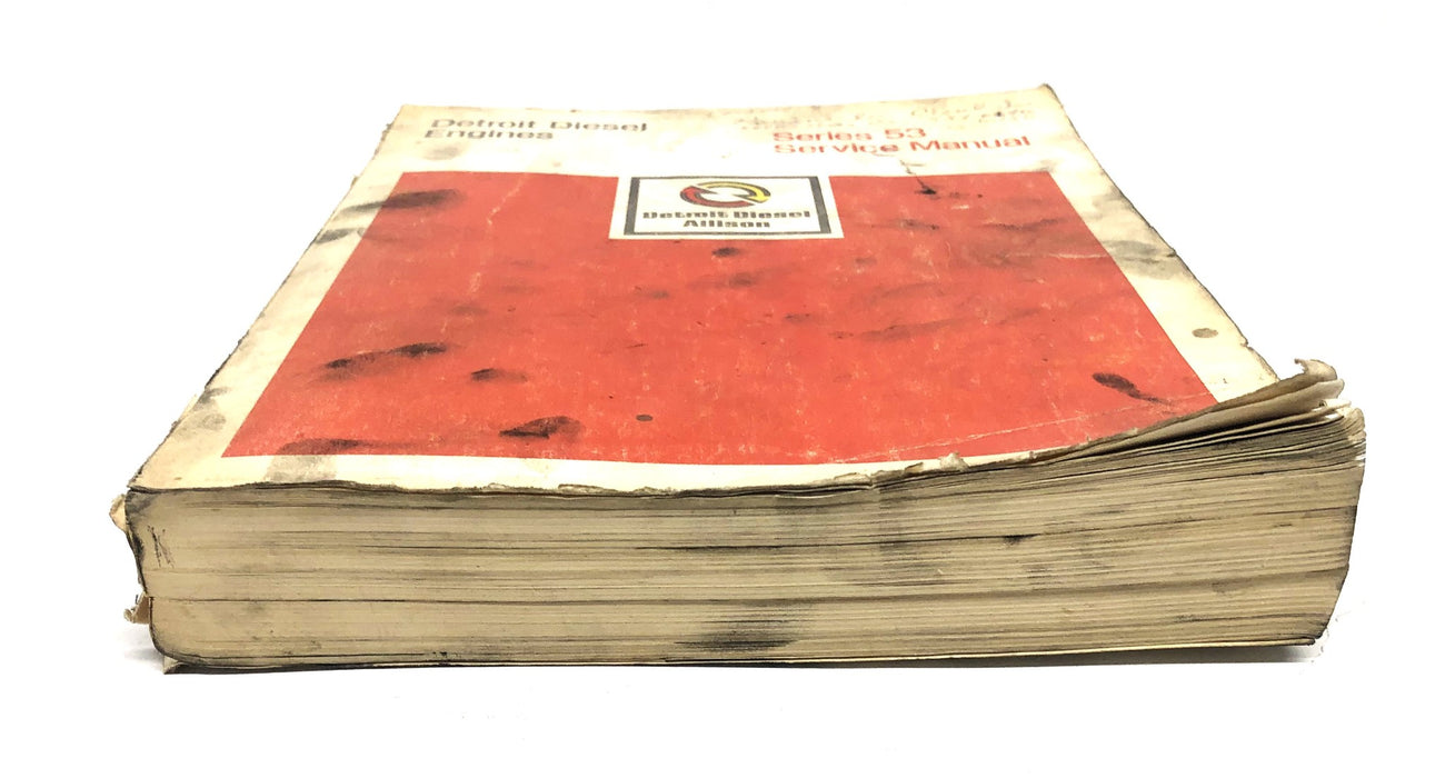 Detroit Diesel Engines Series 53 Service Manual 6SE201 USED