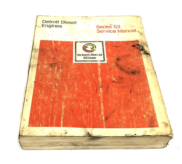Detroit Diesel Engines Series 53 Service Manual 6SE201 USED
