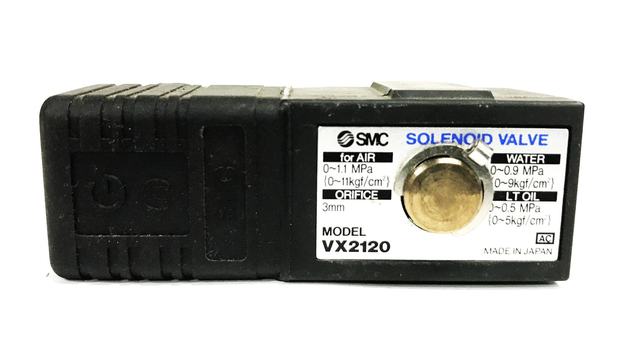 SMC Solenoid Valve VX2120-02N-3DR1 NOS