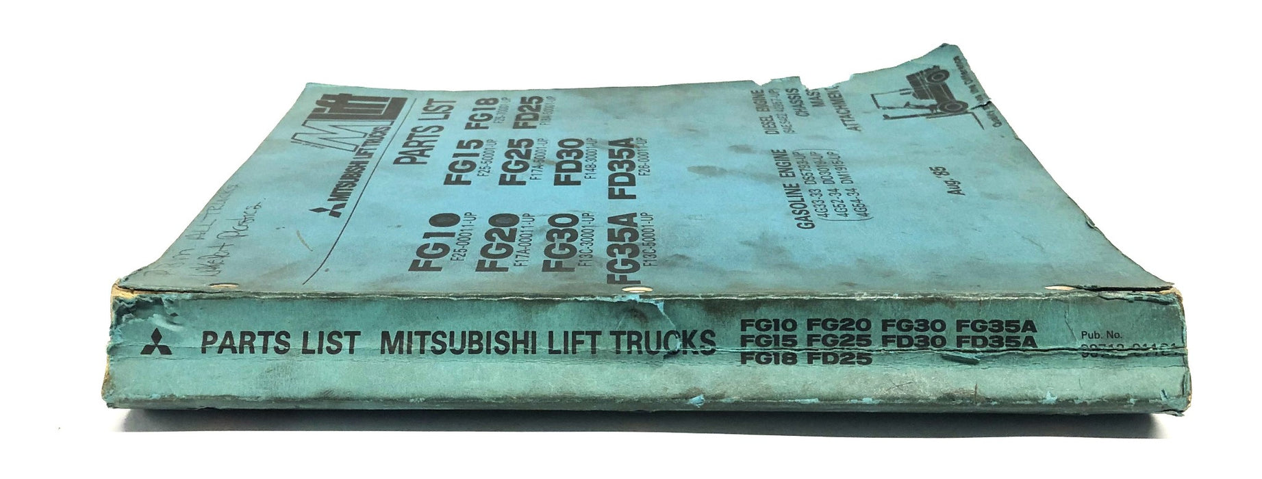Mistubishi August 1985 MLift Parts List 98712-011C1 USED