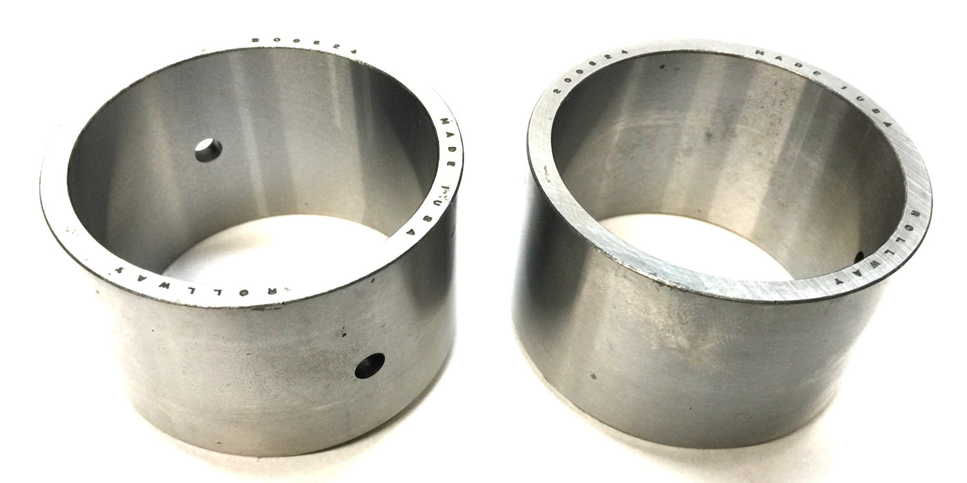 Rollway Roller Bearing Inner Race Sleeve 200624 [Lot of 2] NOS