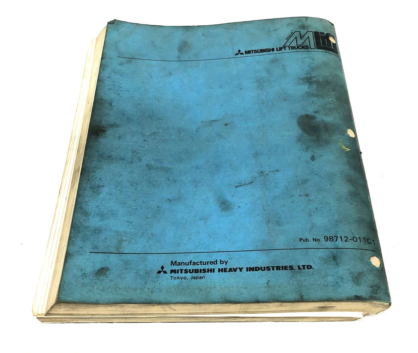 Mistubishi August 1985 MLift Parts List 98712-011C1 USED