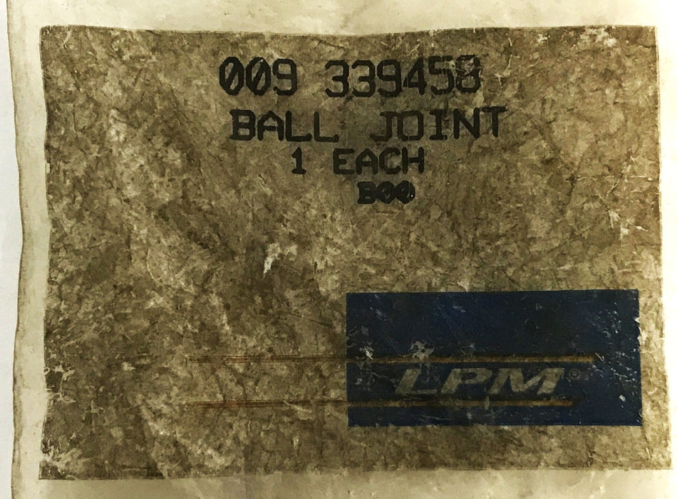 LPM Forklift Ball Joint 339458 NOS