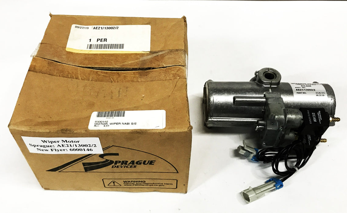 Sprague Bus Windshield Wiper Motor AE21/13002/2 NOS