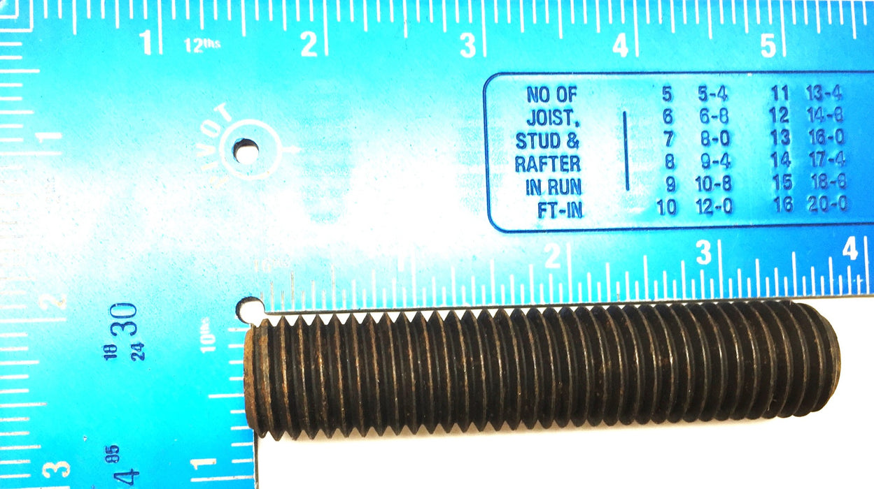 Unbranded 5/8"-10 x 3-1/2" Steel Threaded Stud NB7 [Lot of 7] NOS