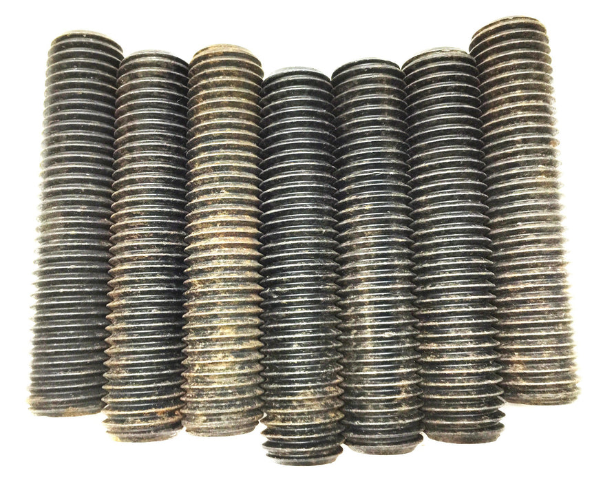 Unbranded 5/8"-10 x 3-1/2" Steel Threaded Stud NB7 [Lot of 7] NOS