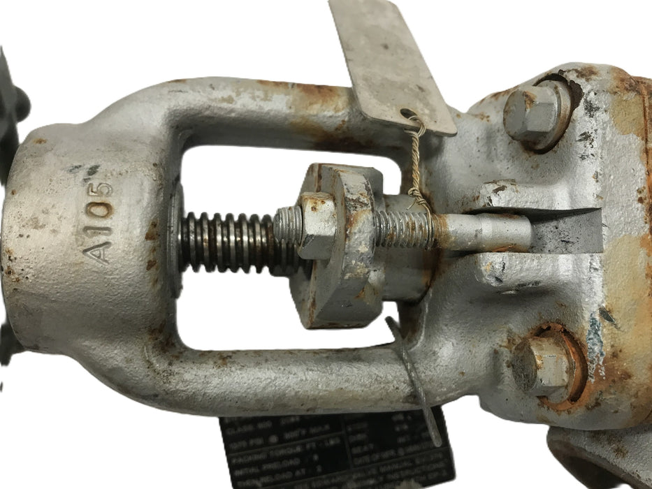 Flowserve / Edward 1-1/2" Globe Valve B16.34LTD USED