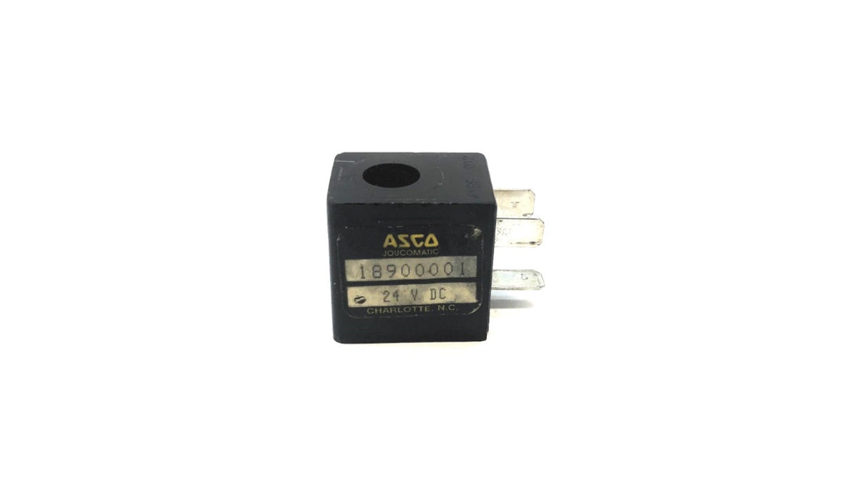 Asco Joucomatic 3 Prong 24VDC Solenoid Valve Plug 18900001 USED