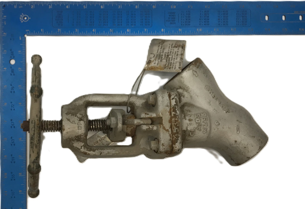 Flowserve / Edward 1-1/2" Globe Valve B16.34LTD USED