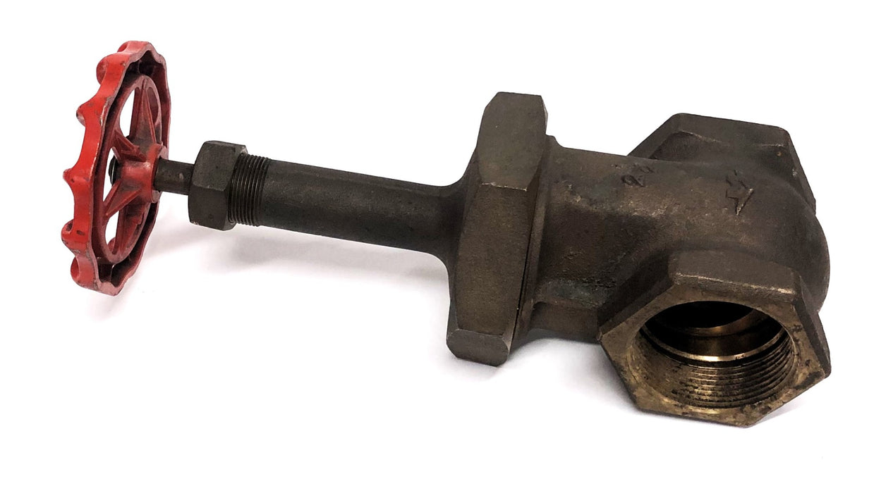 Milwaukee Valve Inc Brass 2-1/2 Inch 150SWP 300WOG Gate Valve 1151-1161 NOS