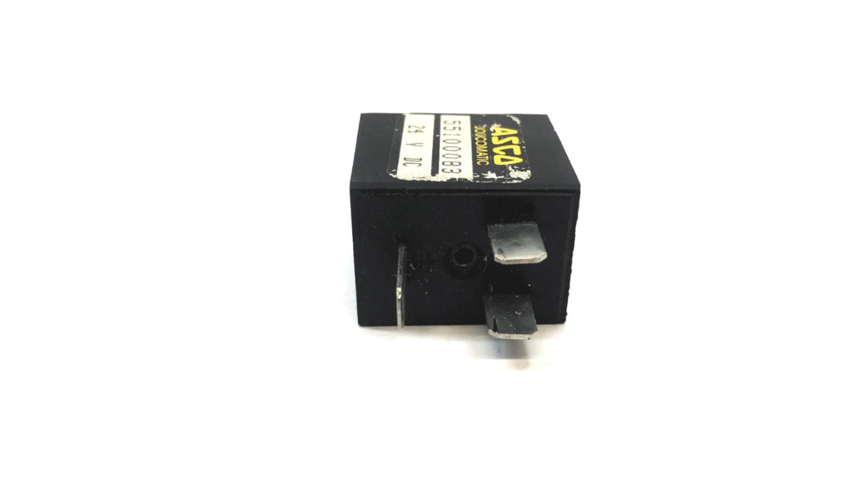 Asco Joucomatic 3 Prong 24VDC Solenoid Valve Plug 55100083 USED
