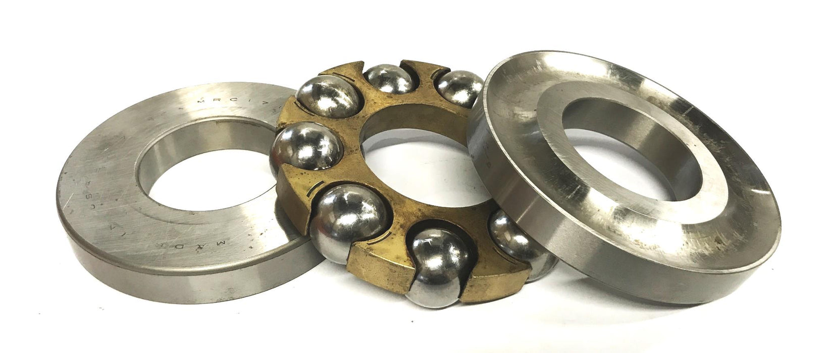 MRC 150mm x 75mm x 70mm 3-Piece Thrust Ball Bearing 1714-F NOS
