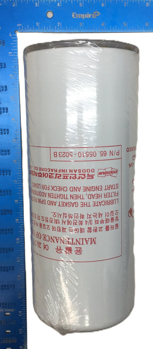 Doosan Oil Filter 65.05510-5023B NOS