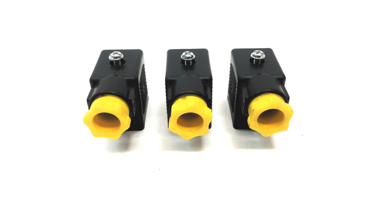 mPm Socket Head Solenoid Valve 24V DC [Lot of 3] NOS