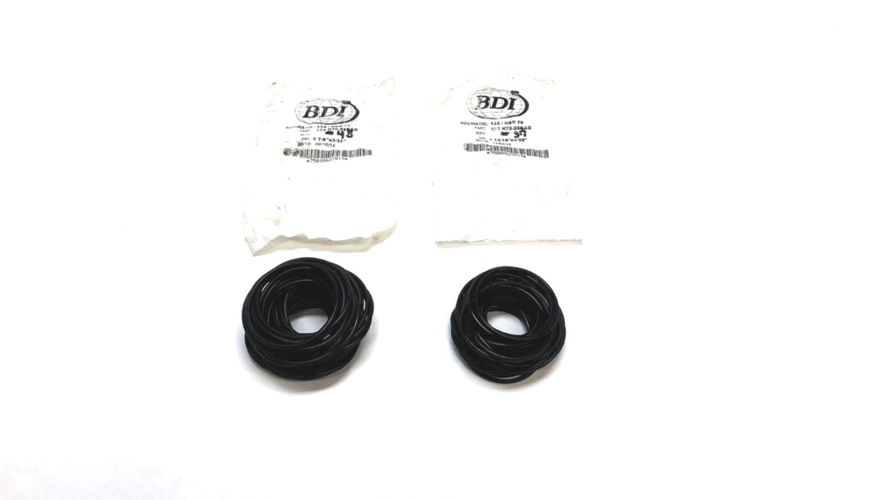 BDI O-Ring 133 NBR 70/134 NBR 70 [Lot of 85] NOS