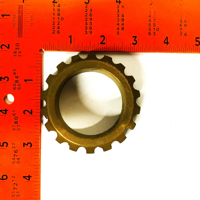 Unbranded 3 inch Brass Adaptor Ring [Lot of 4] NOS