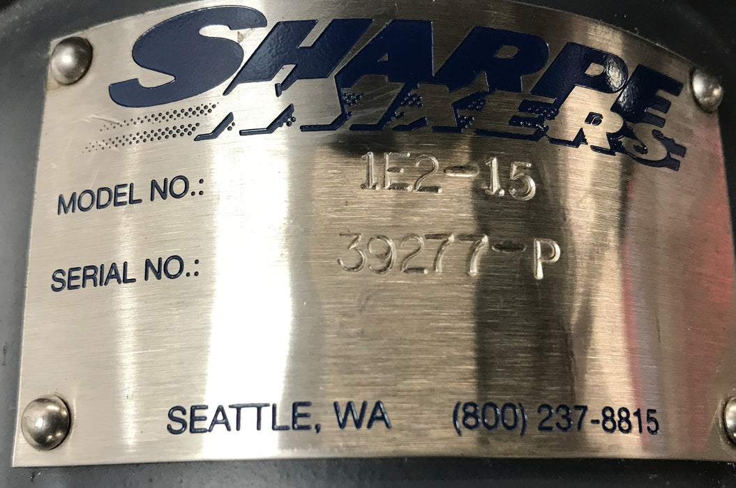 Sharpe Mixers Gear Motor 1E2-1.5 NOS