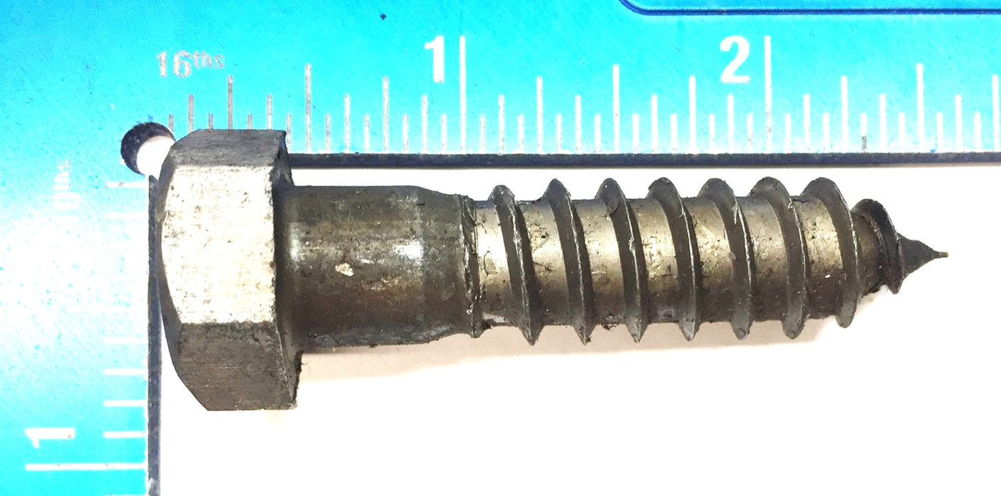 Unbranded 1/2" x 2" Hex Head Steel Lag Screw [Lot of 30] NOS