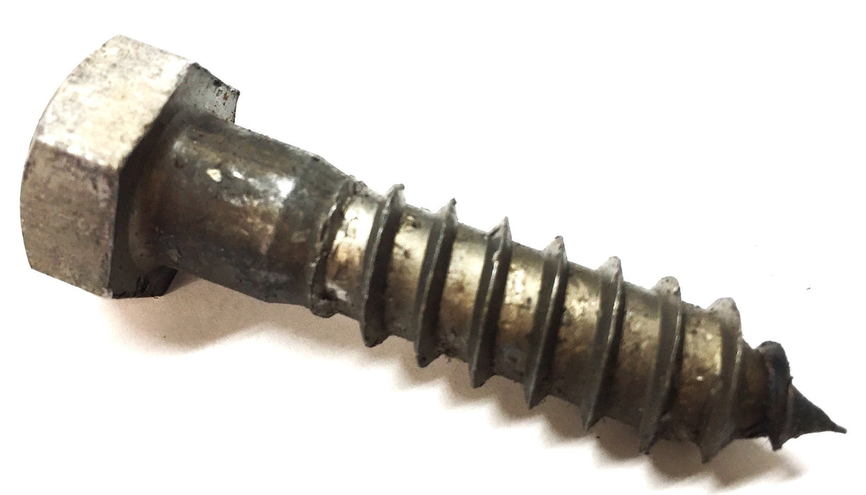 Unbranded 1/2" x 2" Hex Head Steel Lag Screw [Lot of 25] NOS