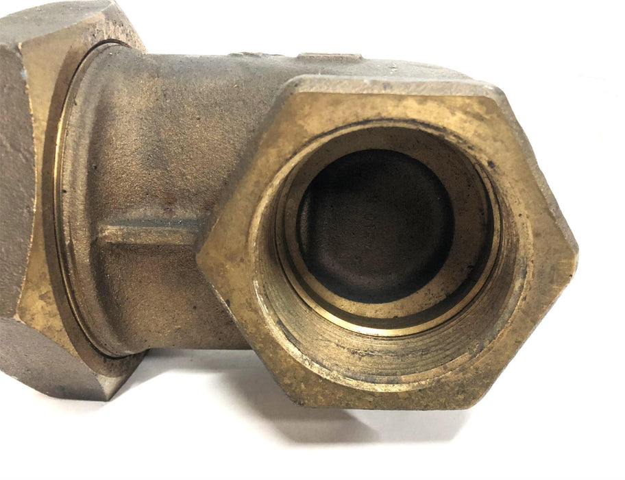 Milwaukee Valve Inc Brass 2-1/2 Inch 300WOG 150SWP Gate Valve 1151-1161 NOS