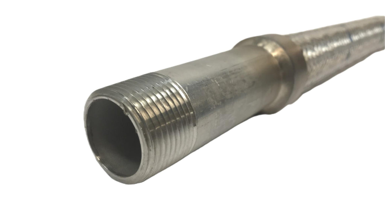 Unbranded 3/4" x 27-7/8" Stainless Steel Braided Hose NOS