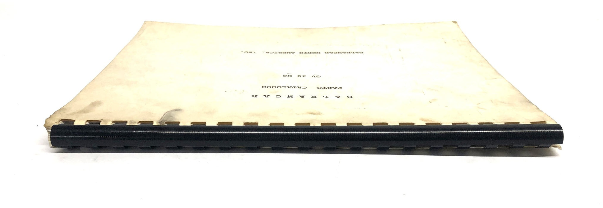 Balkancar Parts Catalogue GV 30 HS USED