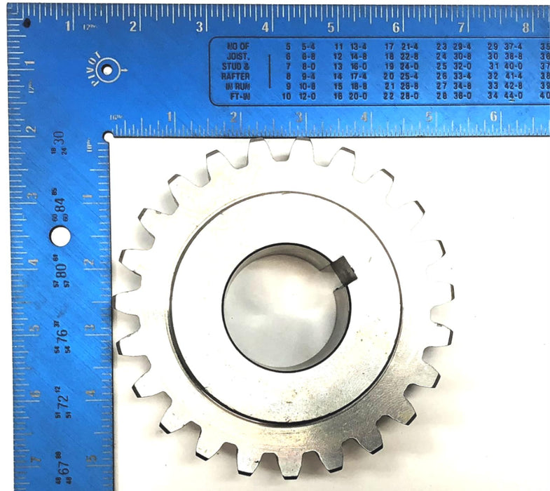 Unbranded 23 Teeth 1-3/4" Bore 3/8" KW Sprocket/Gear K-6 3RD RD DG NOS