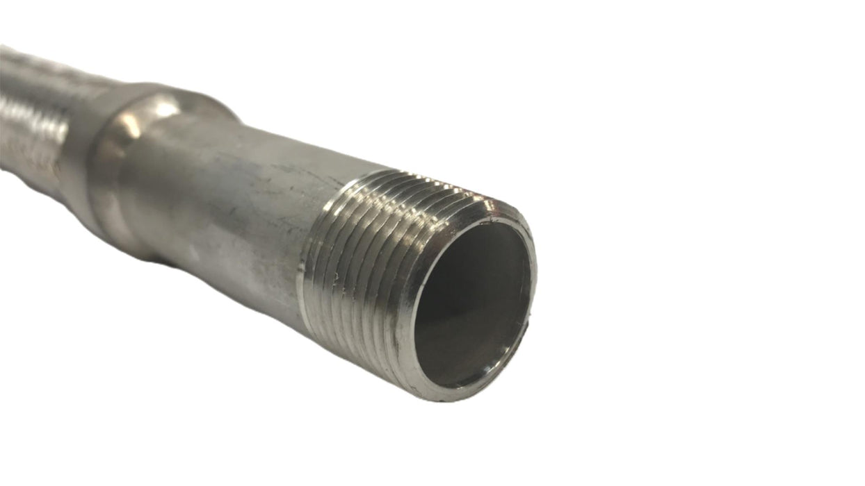 Unbranded 3/4" x 27-7/8" Stainless Steel Braided Hose NOS