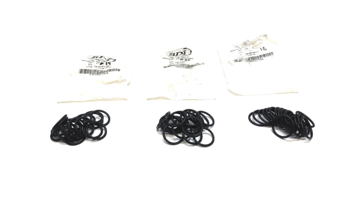 BDI O-Ring 117 NBR 70/118 NBR 70/119 NBR 70 [Lot of 57] NOS