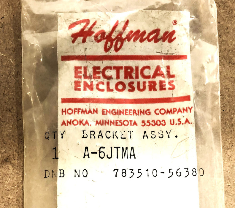 Hoffman Electrical Enclosures Bracket Assembly A-6JTMA NOS