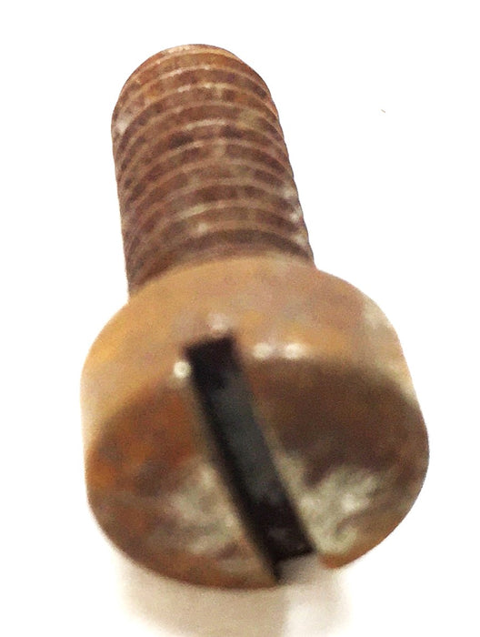 Unbranded 5/16"-18 x 3/4" Steel Slotted Round Head Screw [Lot of 30] NOS