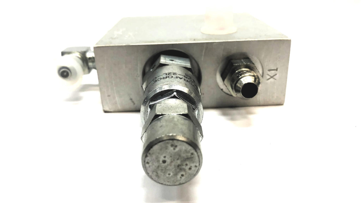 Hydraforce Valve Block Assembly RV08-22L-0-NC-26/12 (WH-1643) NOS