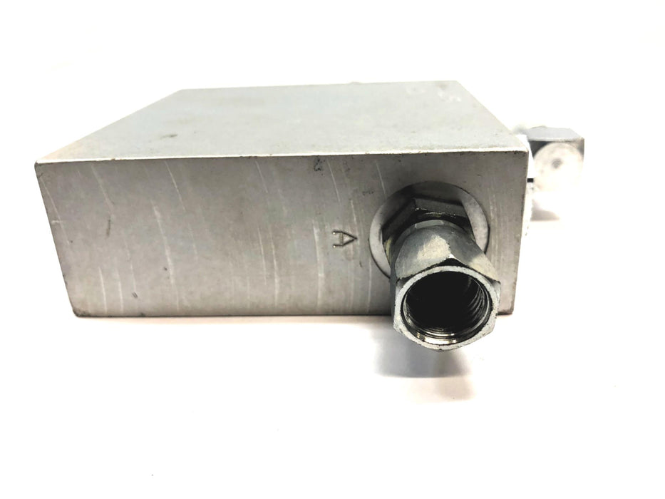 Hydraforce Valve Block Assembly RV08-22L-0-NC-26/12 (WH-1643) NOS