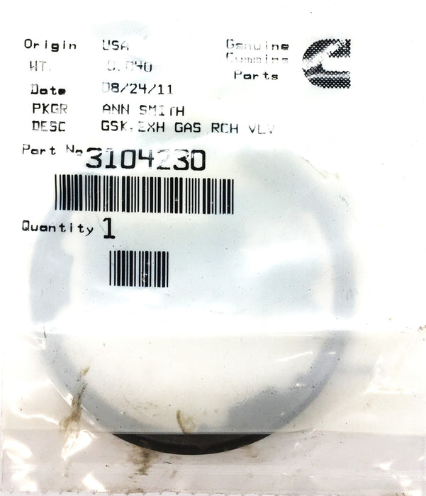 Cummins EGR Gasket 3104230 NOS