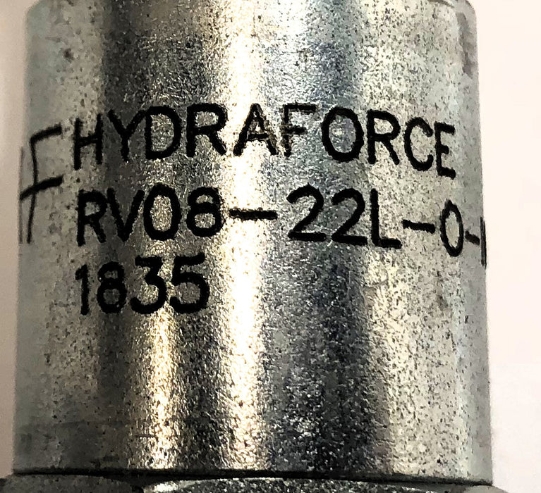 Hydraforce Valve Block Assembly RV08-22L-0-NC-26/12 (WH-1643) NOS