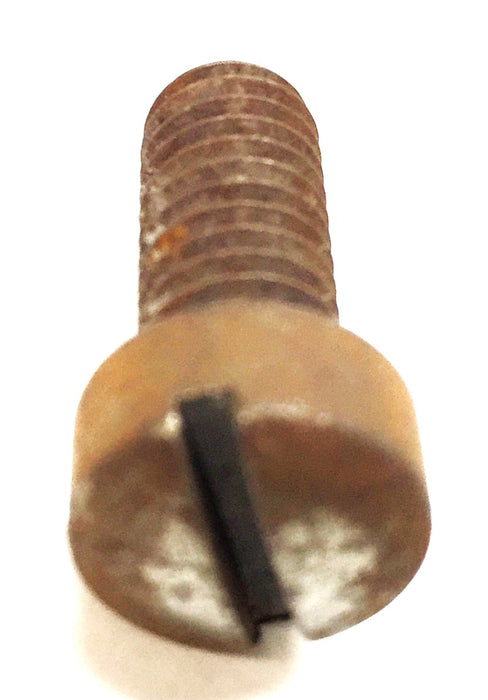 Unbranded 5/16"-18 x 3/4" Steel Slotted Round Head Screw [Lot of 40] NOS