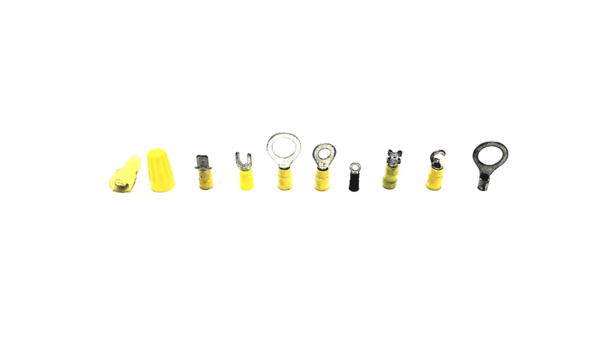 Unbranded Approx 3.4 Pounds of Various Wire Terminals/Connectors NOS