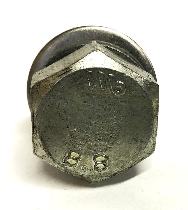 Unbranded 8.8 Hex Head Screw Bolt With Washer M20X70 [Lot of 2] NOS