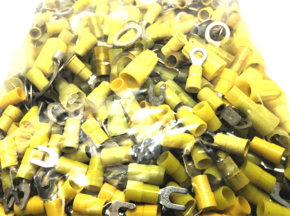 Unbranded Approx 3.4 Pounds of Various Wire Terminals/Connectors NOS