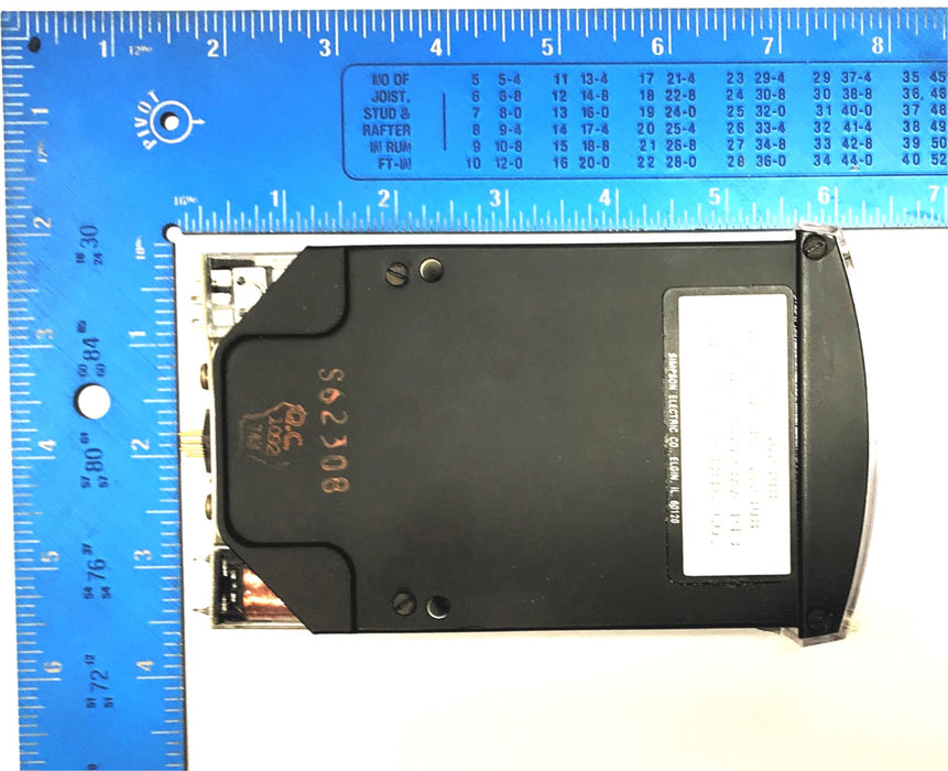 Simpson Spec S62308 Panel Meter 3623 (3263EXA) NOS