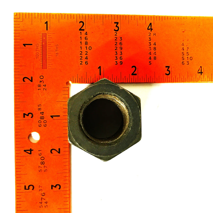Unbranded 1-1/8 inch Hex Head Nut [Lot of 10] USED