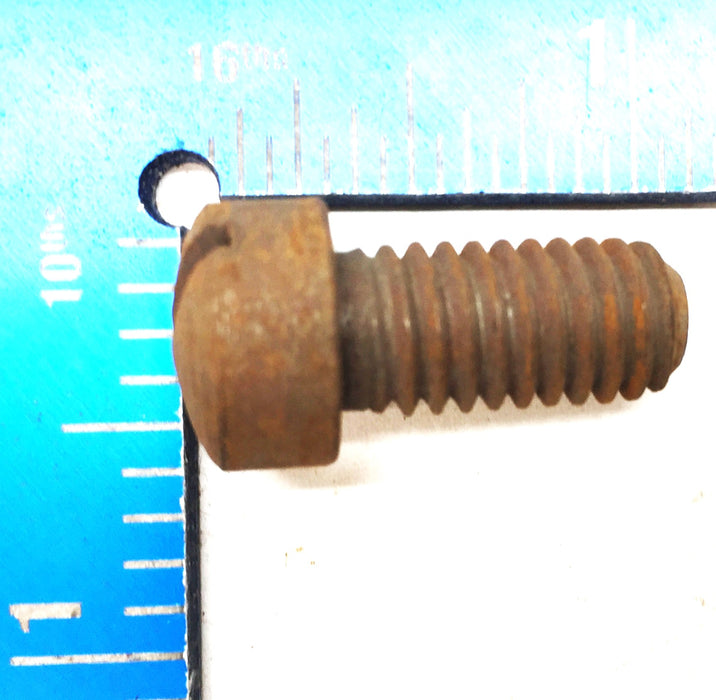 Unbranded 3/8"-13 x 3/4" Steel Slotted Round Head Screw [Lot of 33] NOS