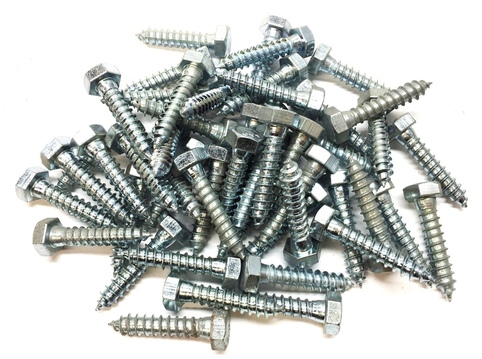 Unbranded 5/16"-9 x 1/2" Stainless Steel Hex Lag Screw [Lot of 49] NOS