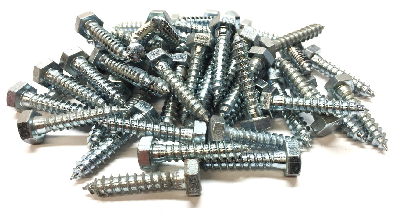 Unbranded 5/16"-9 x 1/2" Stainless Steel Hex Lag Screw [Lot of 49] NOS