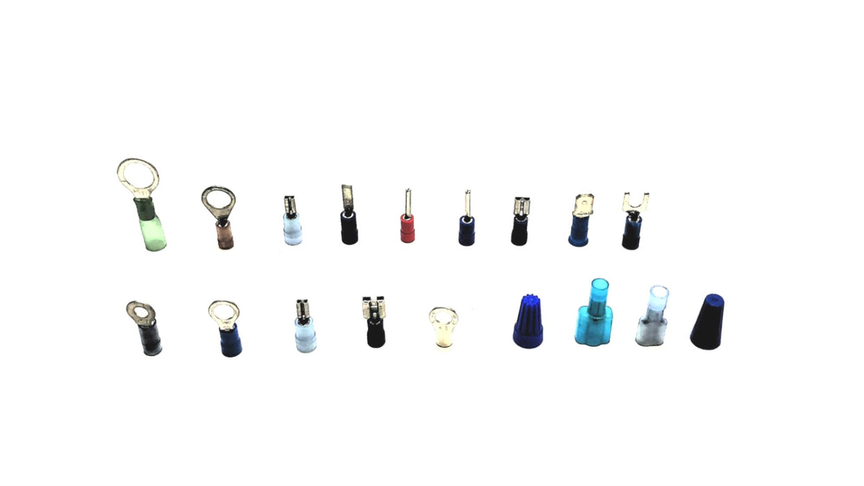Unbranded Approx 5.8 Pounds of Various Wire Terminals/Connectors NOS
