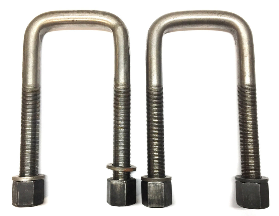 International Navistar 10-1/2"(L) x 4"(W) x 1" U-Bolt w/Hardware [Lot of 2] NOS
