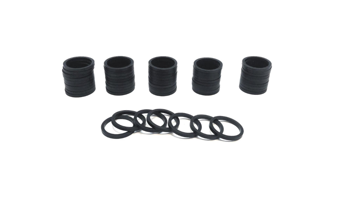 Unbranded 7/8" ID x 1-1/16" OD x 3/32" Thick Rubber O-Ring 118 [Lot of 57] NOS