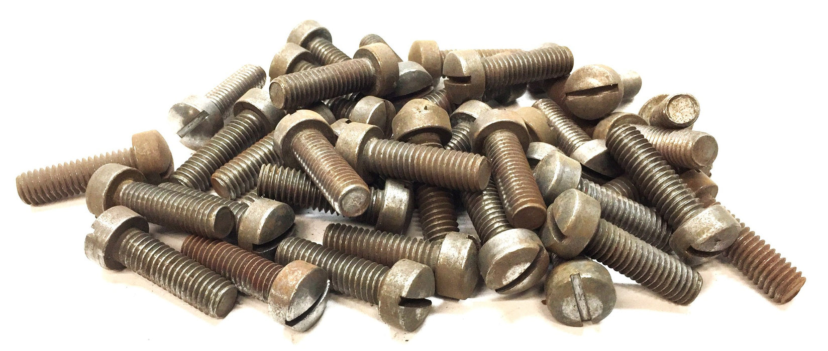Unbranded 3/8"-13 x 1-1/4" Slotted Round Head Screw [Lot of 50] NOS