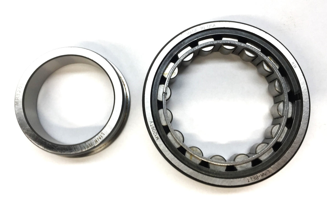 Link-Belt Cylindrical Roller Bearing and Inner Race Assembly M1209TV NOS