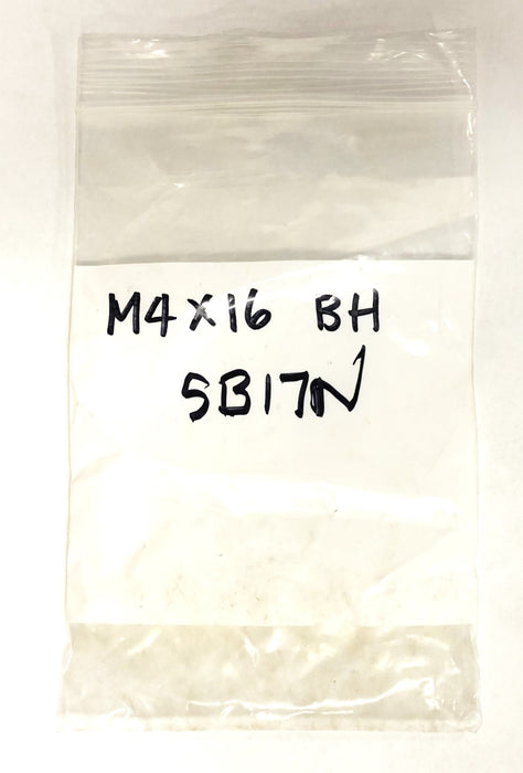 Unbranded Button Head Cap Screw Bolt M4X16 [Lot of 90] NOS